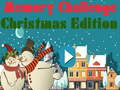 Spiel Memory Challenge Weihnachtsausgabe  Online
