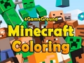 Spiel Minecraft-Malbuch  Online