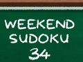 Spiel Wochenend-Sudoku 34  Online