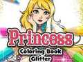 Spiel Prinzessin Malbuch Glitter  Online