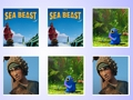 Spiel Das Sea Beast Speicherkarten-Match  Online