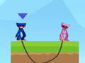 Spiel Kissy Missy gegen Huggy  Online