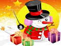 Spiel Weihnachten-Vektor-Zeichen-Puzzle  Online