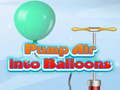 Spiel Luft in den Ballon pumpen  Online