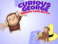 Spiel Neugierige George Memory Card Match Online