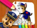 Spiel Paw Patrol: Malbuch  Online
