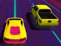 Spiel Retro-Drift des Neonrennens  Online