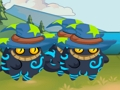 Spiel Cat'n'Robot Leerlaufverteidigung  Online