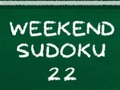 Spiel Wochenend-Sudoku 22  Online