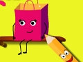 Spiel Mädchen-Taschen-Malbuch  Online