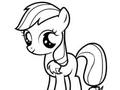 Spiel Mein kleines Pony zum Ausmalen für Kinder  Online