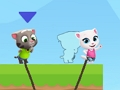 Spiel Tom & Angela springen  Online