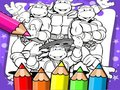 Spiel Ninja-Schildkröten-Malbuch  Online