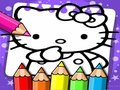 Spiel Hallo Kitty Malbuch  Online