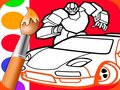 Spiel Kinder Malbuch für Jungen  Online