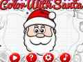 Spiel Malen Sie mit dem Weihnachtsmann  Online