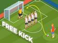 Spiel Fußball-Freistoß  Online