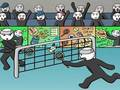 Spiel Stickman Figur Badminton 3 Online