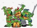 Spiel Malbuch für Ninja Turtle  Online