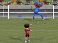 Spiel Fußballkind gegen Huggy  Online