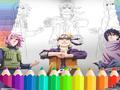 Spiel Naruto Shippuden Malbuch  Online