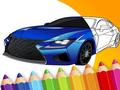 Spiel Japanisches Luxusautos-Malbuch  Online