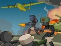 Spiel Strichmännchen WW2  Online