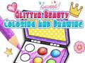 Spiel Glitter Schönheit Färbung und Zeichnung  Online