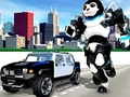 Spiel Polizei-Panda-Roboter  Online