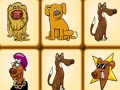 Spiel Mahjong-Hunde  Online