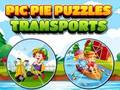 Spiel Pic Pie Puzzles Transporte  Online