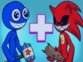 Spiel Rainbow Friend zusammenführen  Online