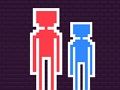 Spiel Rotes Strichmännchen und blaues Strichmännchen  Online