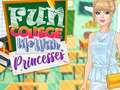 Spiel Lustiges College-Leben mit Prinzessinnen  Online