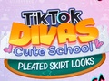 Spiel TikTok Divas Süße Schulfaltenrock-Looks  Online