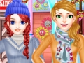 Spiel Wintermode anziehen  Online