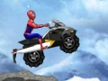 Spiel Spiderman Snow Scooter  Online