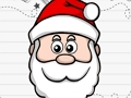 Spiel Zeichne mit dem Weihnachtsmann  Online
