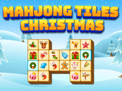 Spiel Mahjong-Fliesen Weihnachten  Online