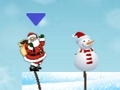 Spiel Weihnachts-Schneemann-Sprung  Online
