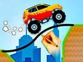 Spiel Zeichne und rette das Auto  Online