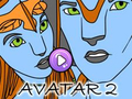 Spiel Avatar 2 Farbbuch  Online