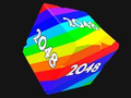 Spiel Würfel 2048 3D mit Zahlen  Online