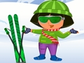 Spiel Dora Ski verkleiden sich  Online