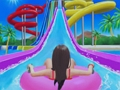 Spiel Bergaufsturm Wasserpark 3D Online