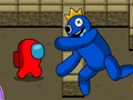 Spiel Regenbogen-Freunde-Überlebenspuzzle  Online
