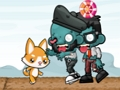Spiel Hündchen gegen Zombies  Online