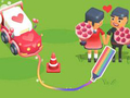Spiel Strichzeichnung: Autostraße  Online