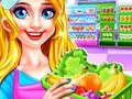 Spiel Supermarkt-Mädchen-Reinigung  Online