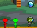 Spiel StickMan Bros gegen Zombies  Online